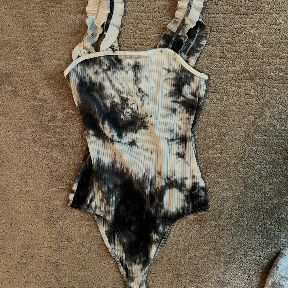 tie dye bodysuit